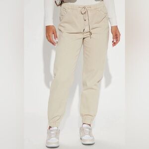 Tomgirl Tie Waist Jogger Jeans